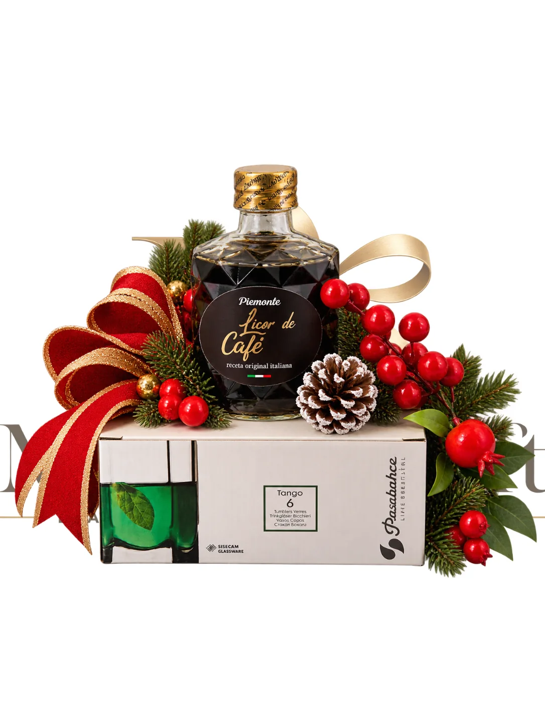Momento Espresso con licor de café italiano y set de vasos