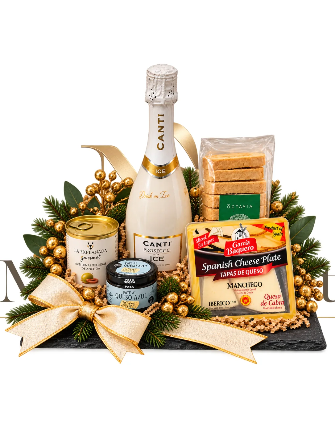 Brindis Gourmet con prosecco, quesos, paté y crostini